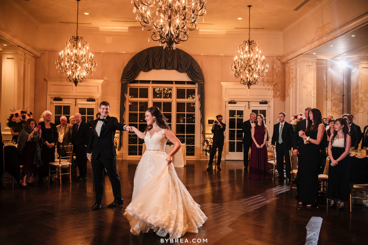 Army Navy Country Club wedding first dance