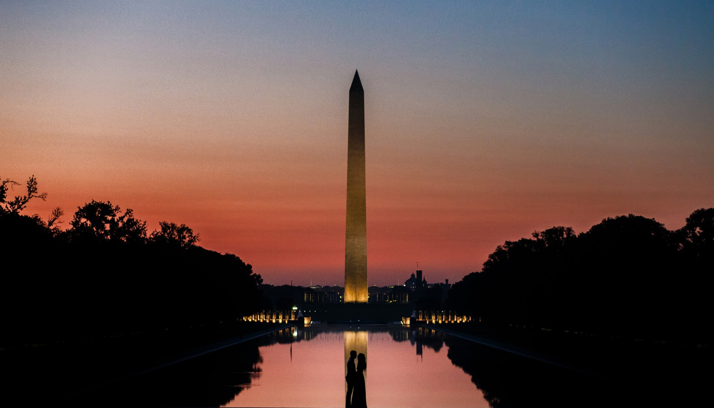 National Mall and Monuments Engagement photography