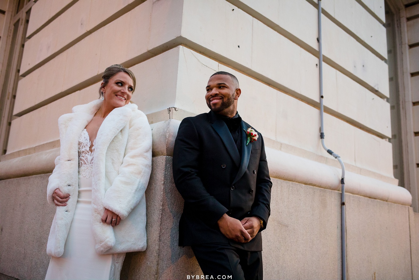 Bride and groom portraits Belvedere wedding 