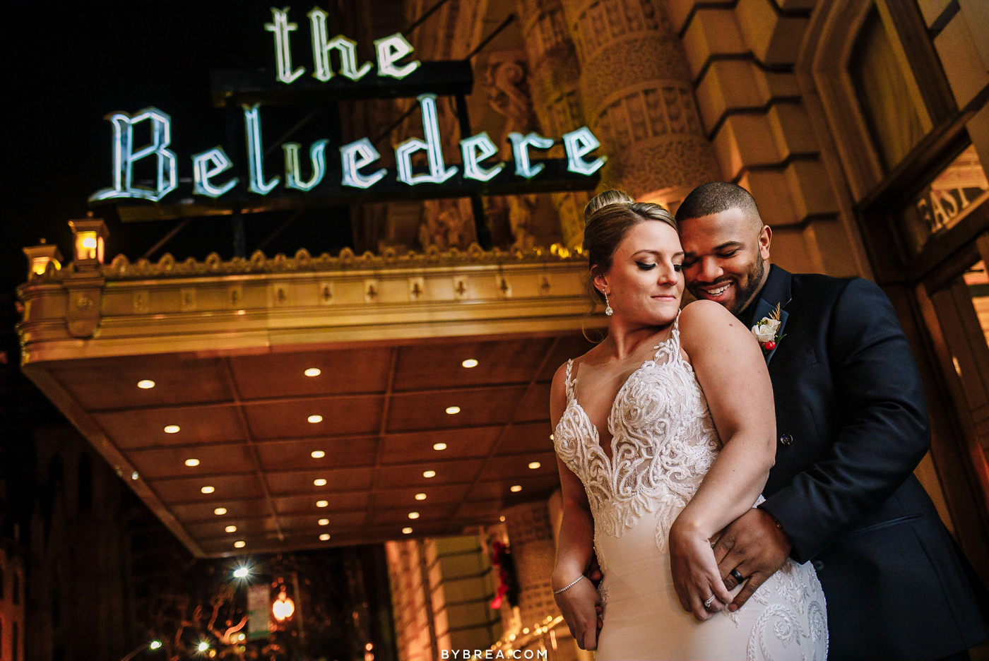 Belvedere wedding portrait 