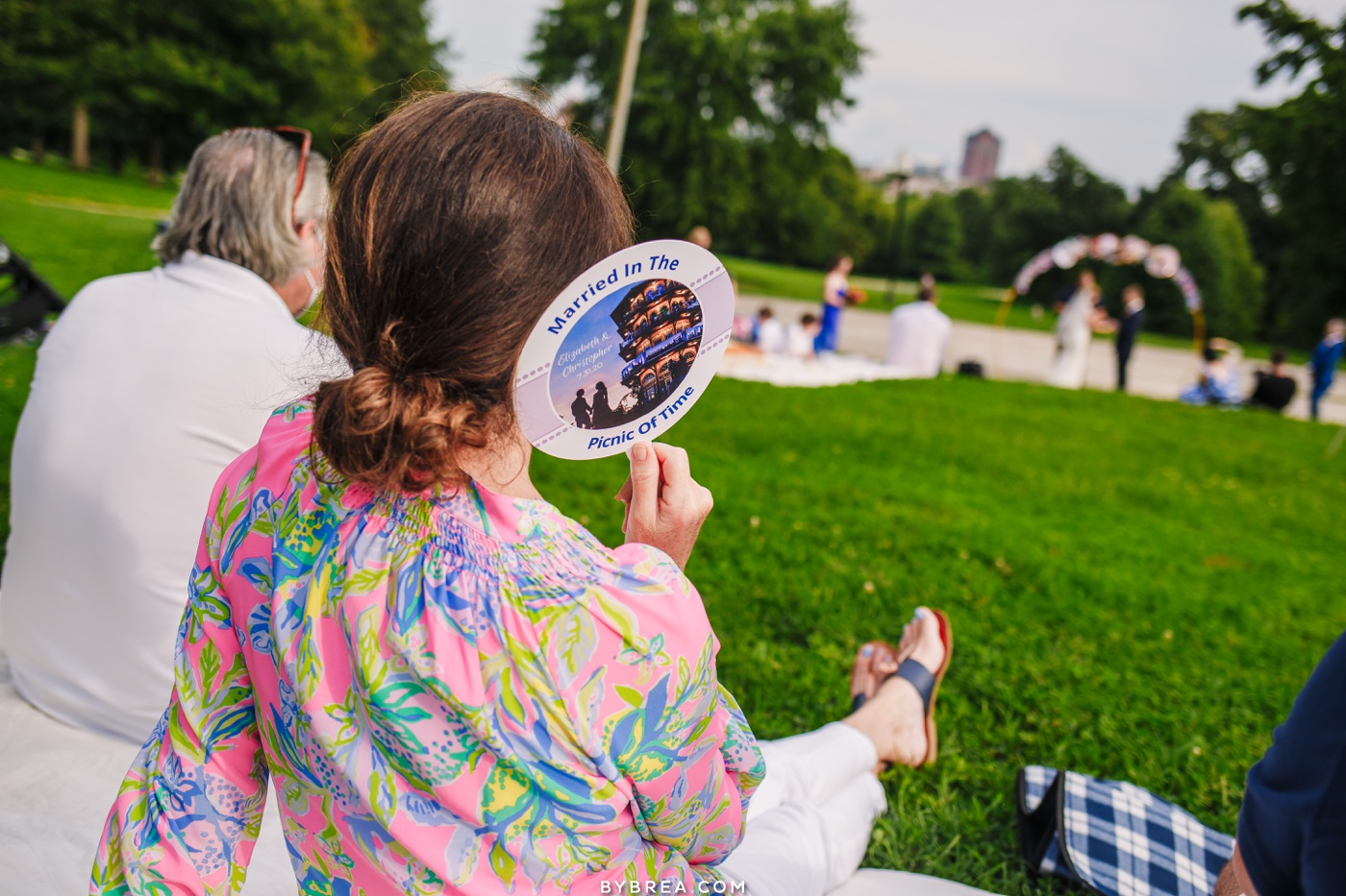 patterson park picnic wedding photos