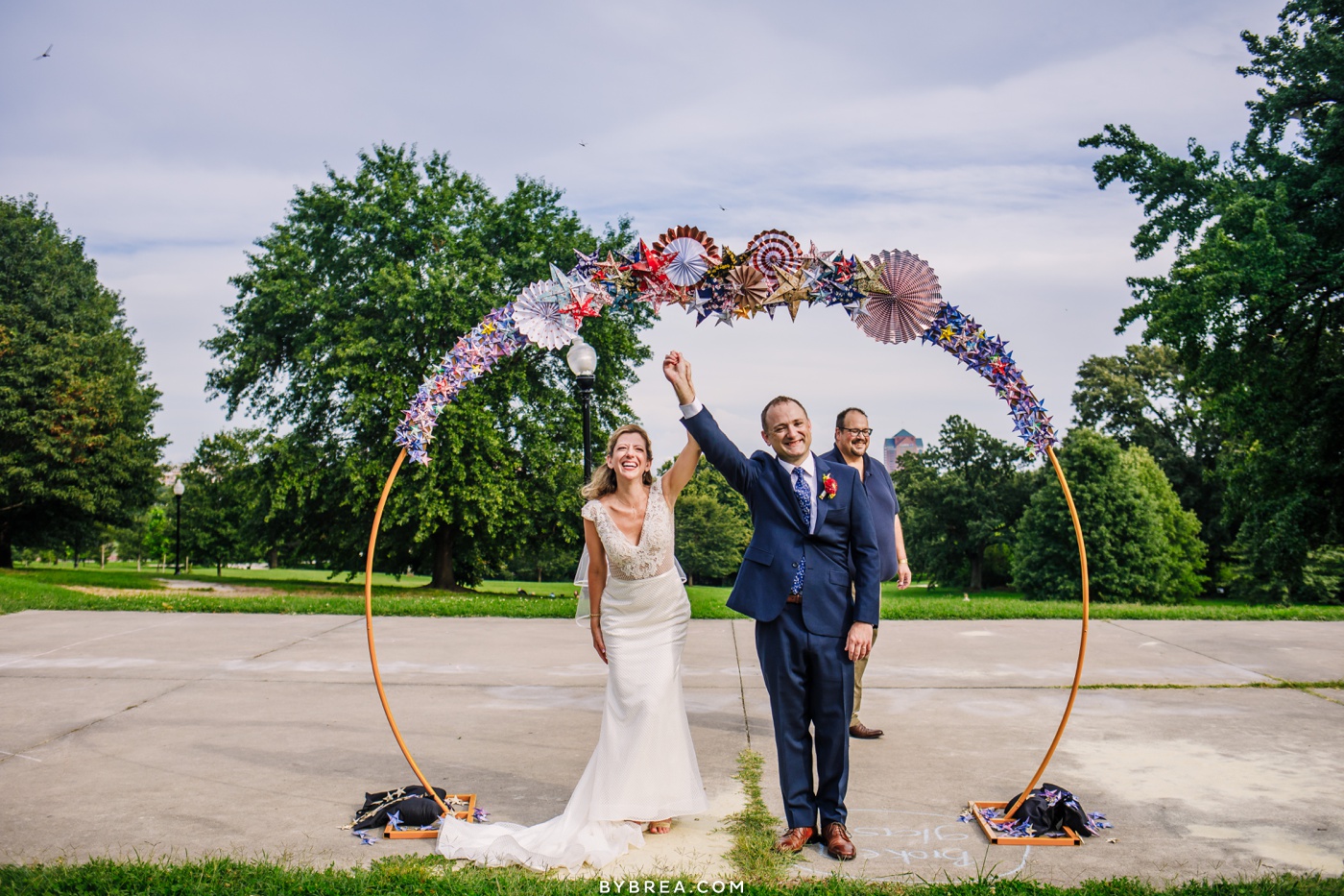 patterson park picnic wedding photos