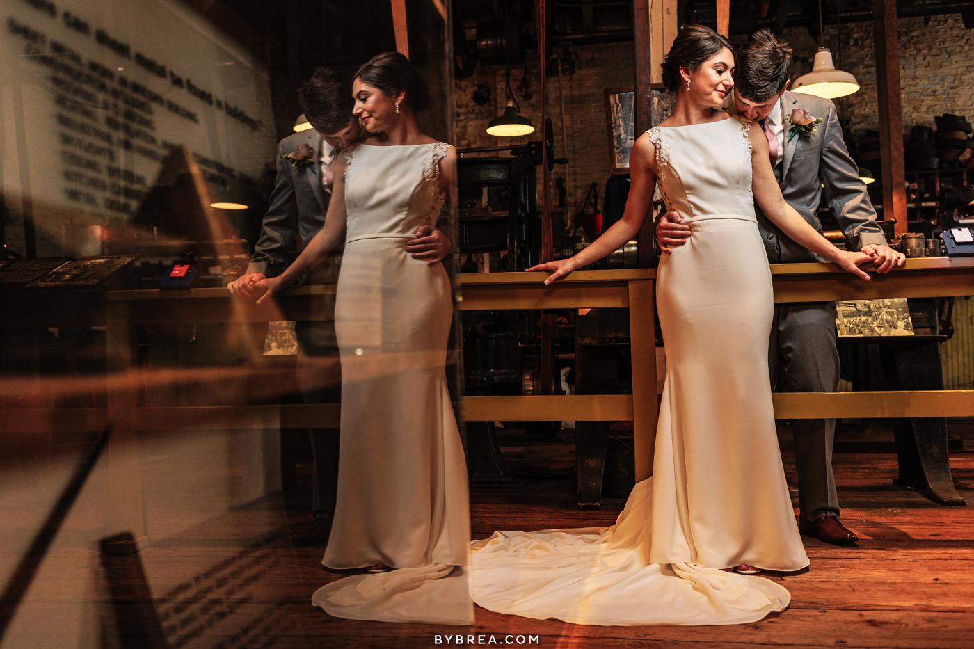 baltimore museum of industry wedding photos