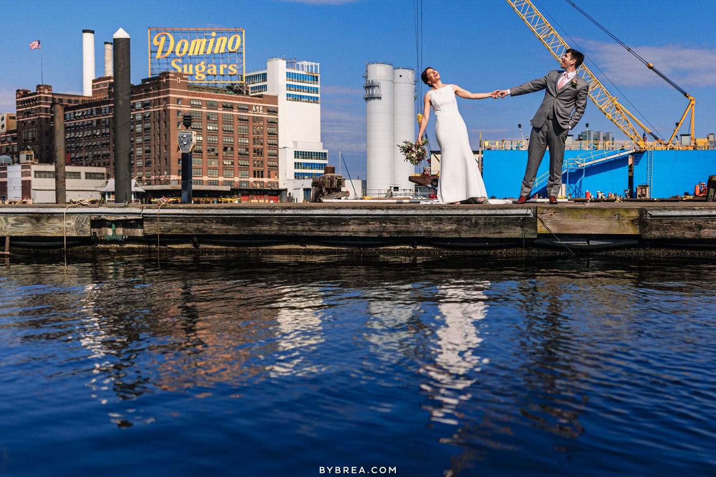 baltimore museum of industry wedding photos