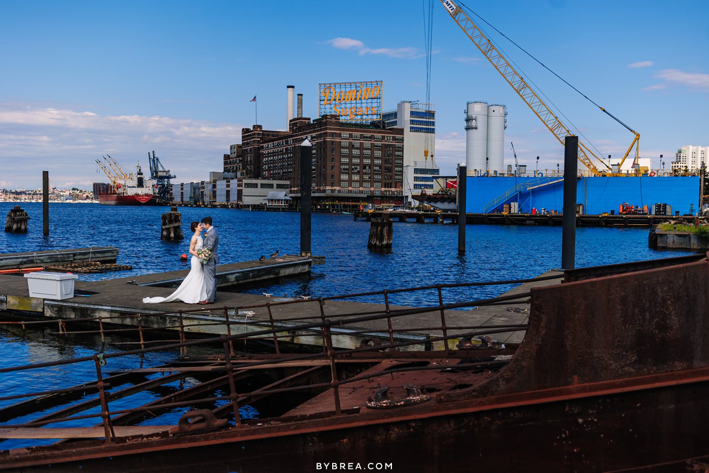 baltimore museum of industry wedding photos