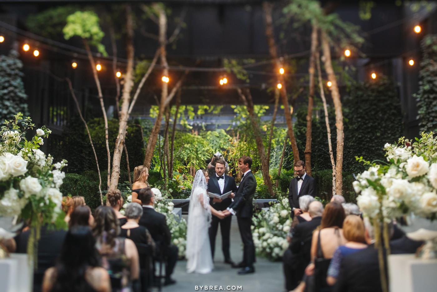 wedding ceremony photo at the sagamore pendry