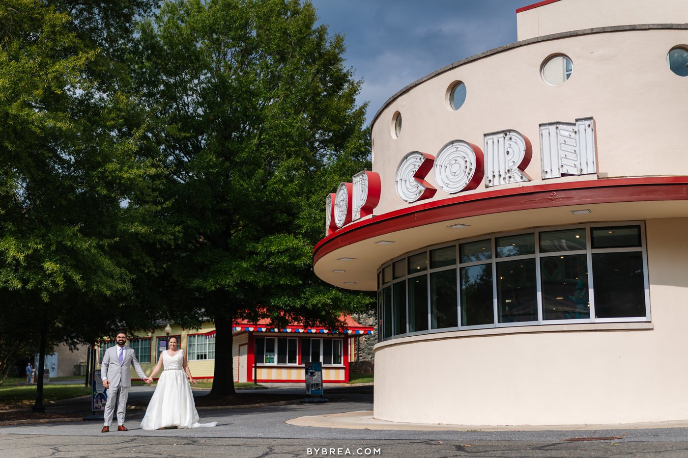 Glen Echo Park wedding photo 